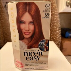 Clairol Nice and Easy Auburn Hair Color 6R
